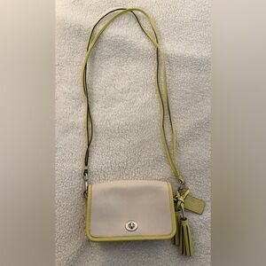 Coach Legacy Archival Two-Tone Leather Penny Shoulder Bag